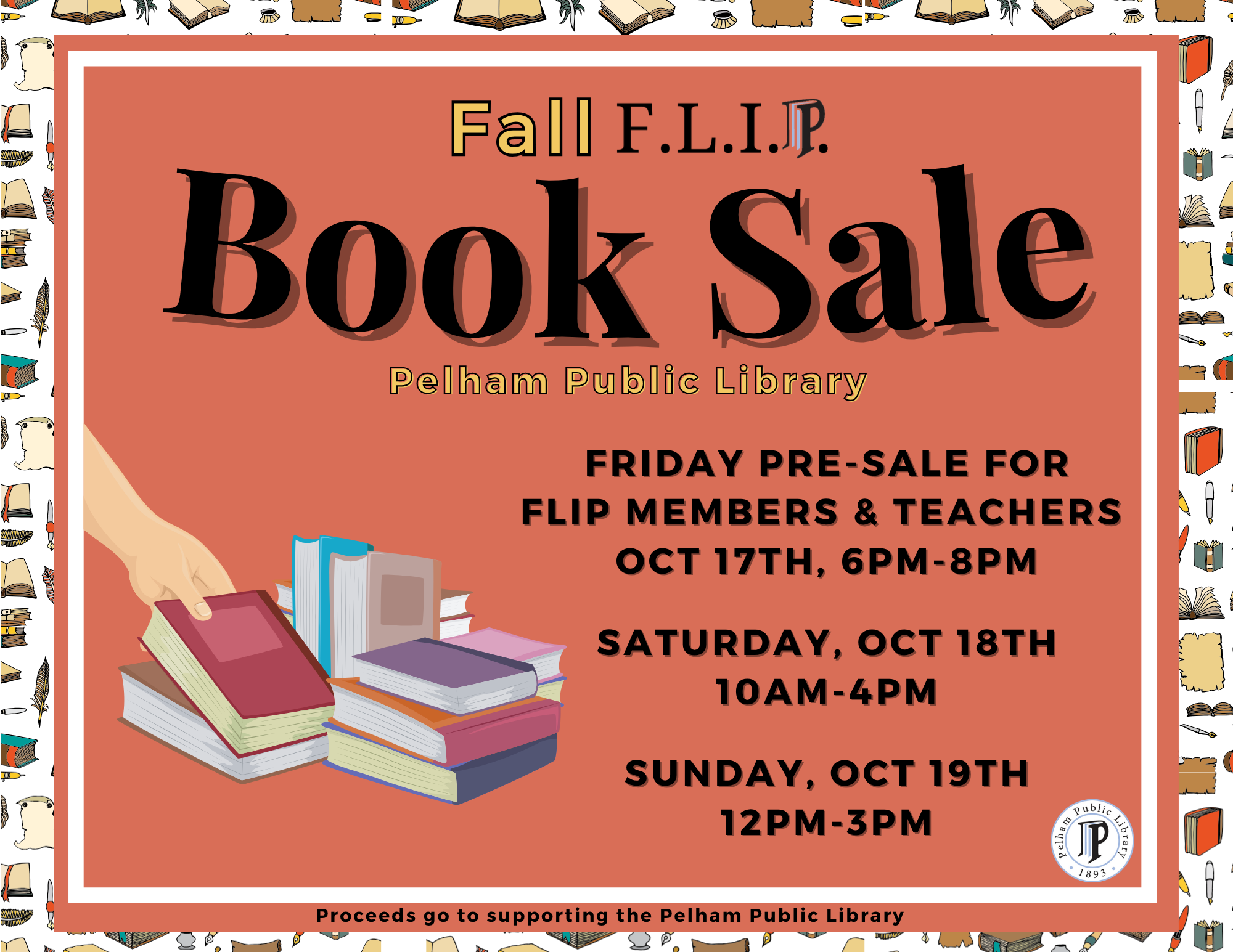 book Sale Oct 17 -19