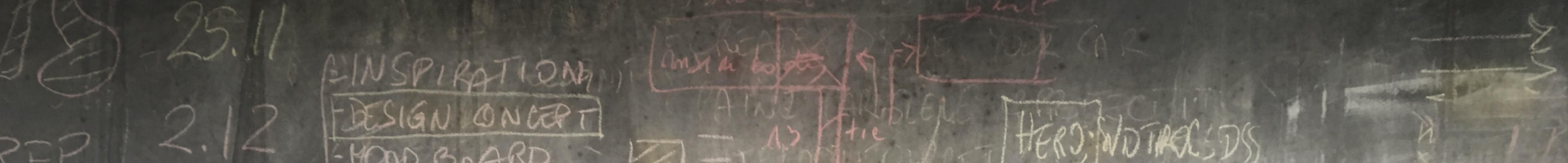 chalk board